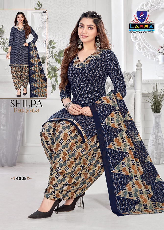 Shilpa Patiyala Vol 4 By Lassa Printed Cotton Dress Material Wholesale Price In Surat